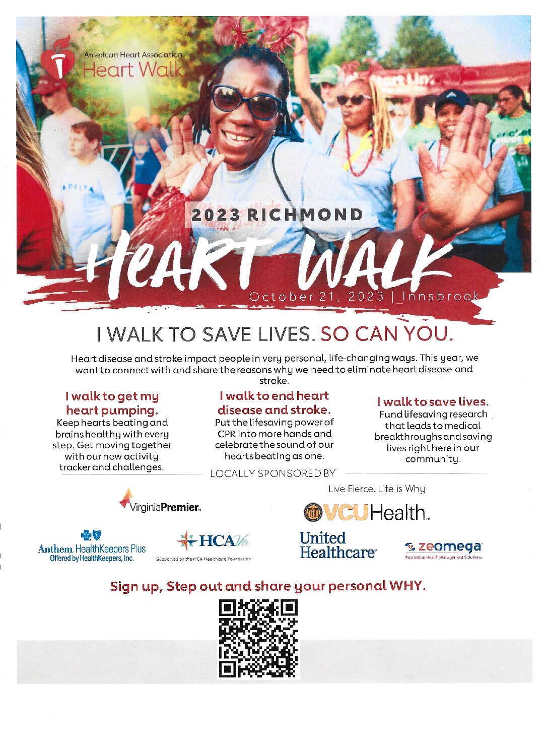 Pi Rho Omega Chapter American Heart Association Heart Walk