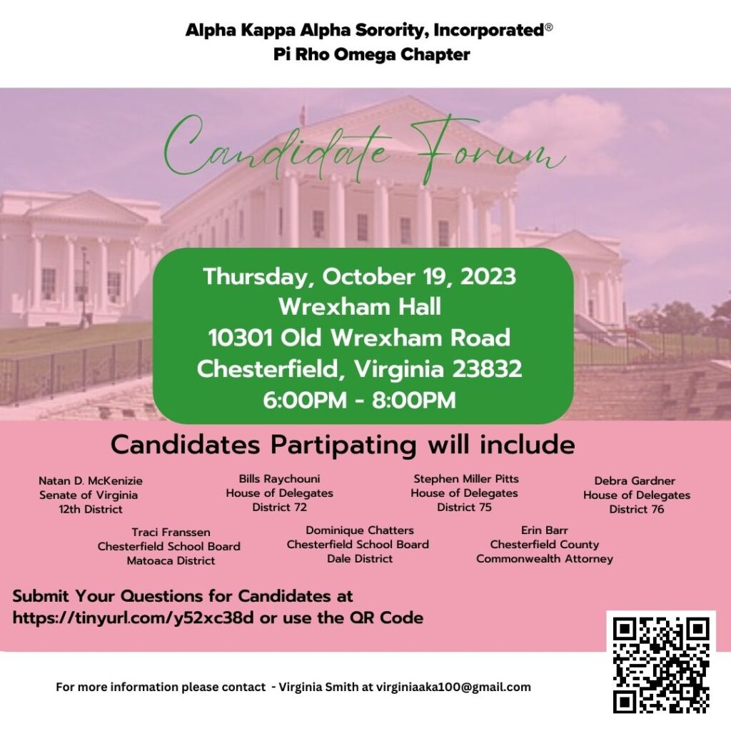 Pi Rho Omega Chapter | Candidate Forum presented by Alpha Kappa Alpha ...